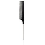 Metal-Pin-Tail-Combs-Pettines-Hairdressers-Barbers-Black-Tail-Comb-Rat-For-Styling-Hairdressing-1Pcs